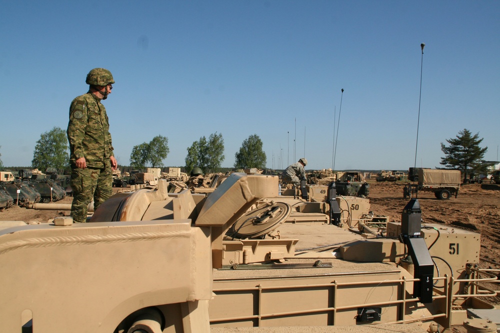 Minnesota National Guard works with Croatian State Partners during Exercise Saber Strike 17