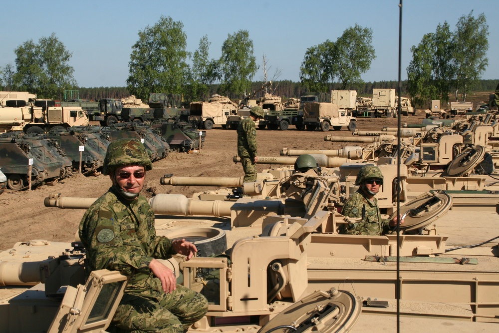 Minnesota National Guard works with Croatian State Partners during Exercise Saber Strike 17