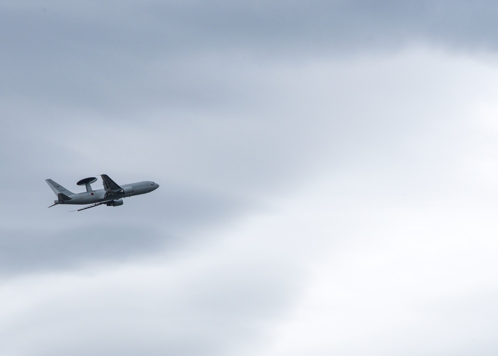 AWACS takes to the sky