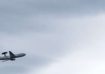 AWACS takes to the sky