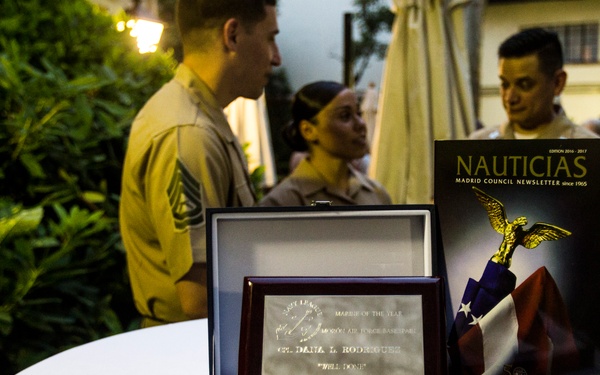 SPMAGTF-CR-AF Marine Chosen as US Navy League Marine of the Year