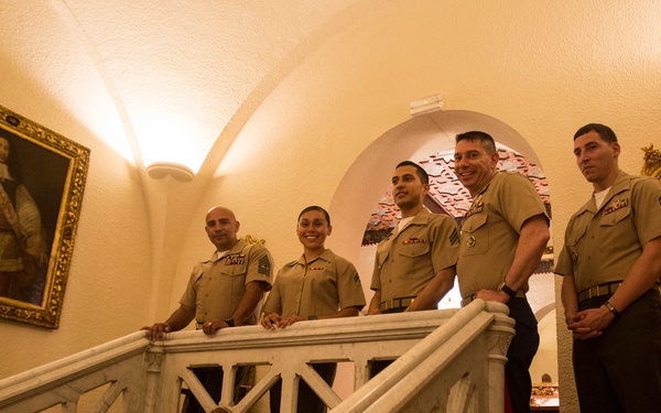 SPMAGTF-CR-AF Marine Chosen as US Navy League Marine of the Year