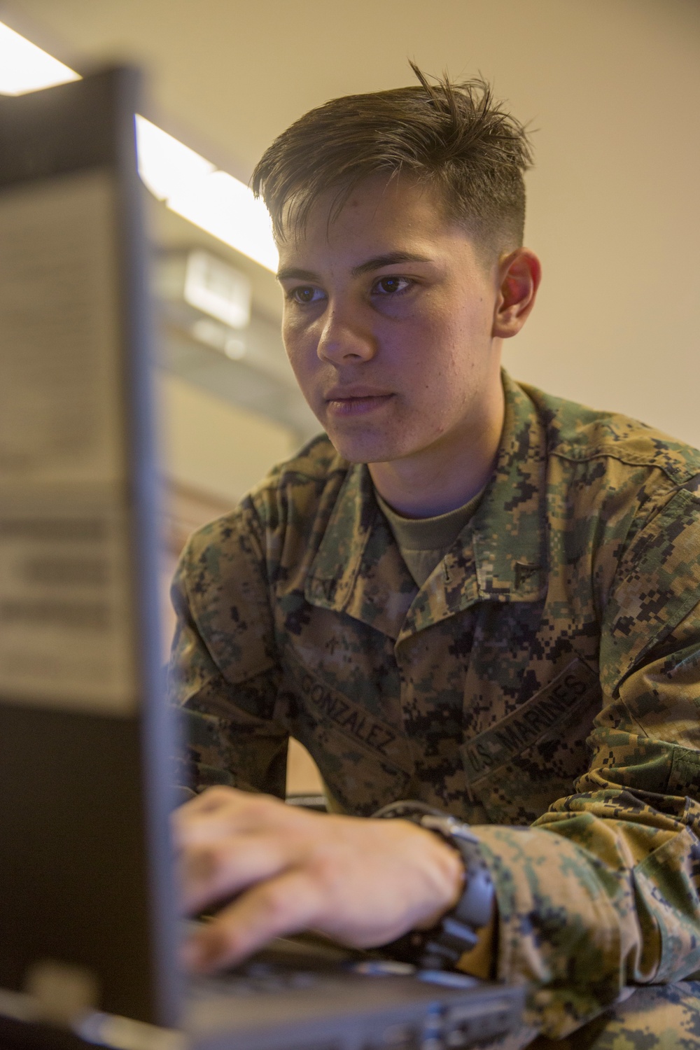 Marine Corps prepares Reserve Marine for civilian career