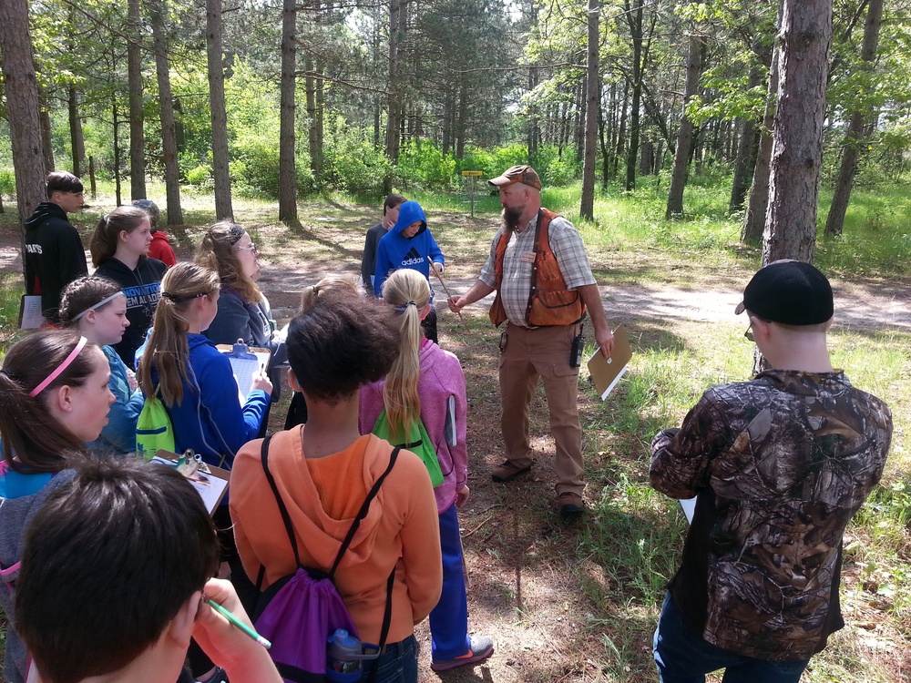 Sparta students learn about natural resources during tour at Fort McCoy