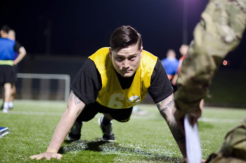 Warrior pushes to win