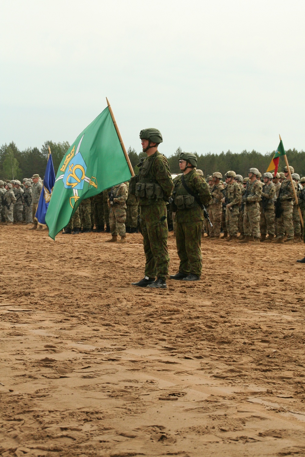 Exercise Iron Wolf 17 begins with opening ceremony