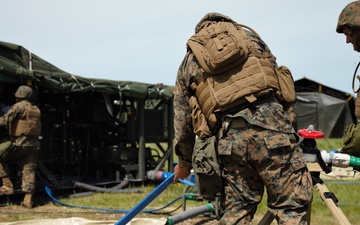 MWSS-473 Marines set up TWPS at Maple Flag 50