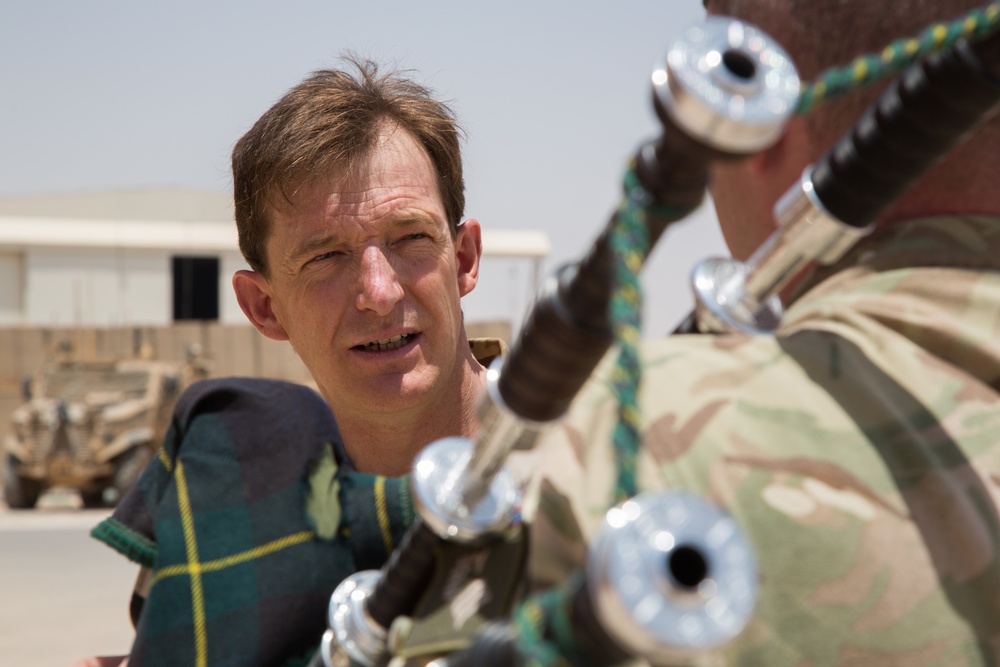 Maj. Gen. Rupert Jones Visits Camp Al Asad