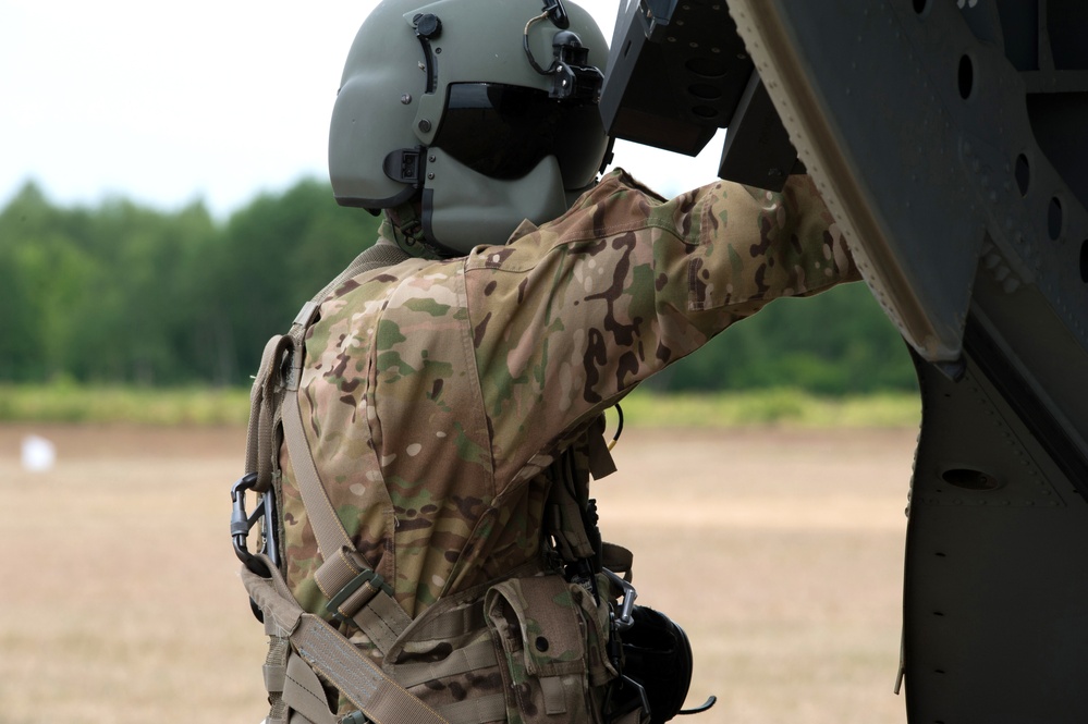 Battle Group Poland Rotary Wings Training