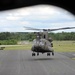 Sling-Loading Chinooks at Fort McCoy