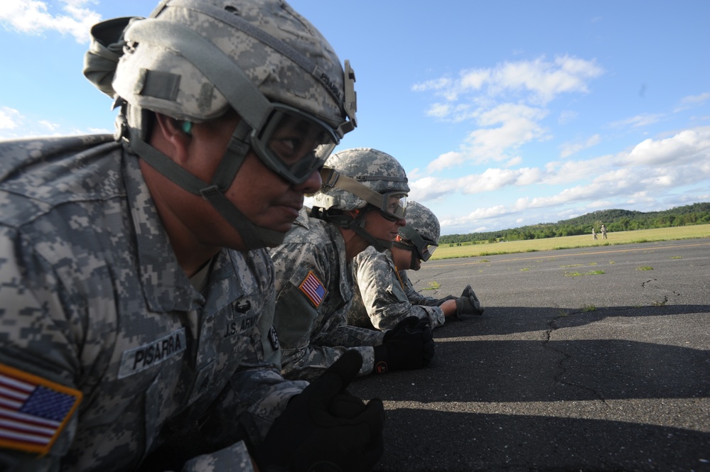 Sling-Loading Chinooks at Fort McCoy