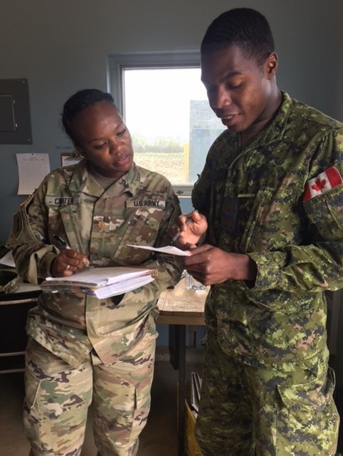 STB Soldiers build readiness in Canada