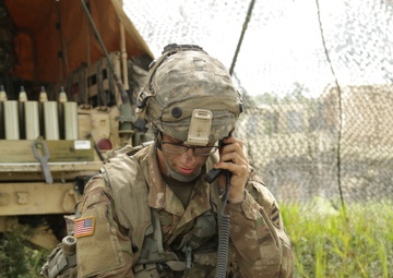 Task Force 1-28 dominates fire missions