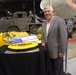F-100D is the last aircraft to be placed into Hangar One, which marks a significant milestone for the museum.