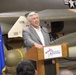 F-100D is the last aircraft to be placed into Hangar One, which marks a significant milestone for the museum.