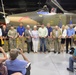 F-100D is the last aircraft to be placed into Hangar One, which marks a significant milestone for the museum.
