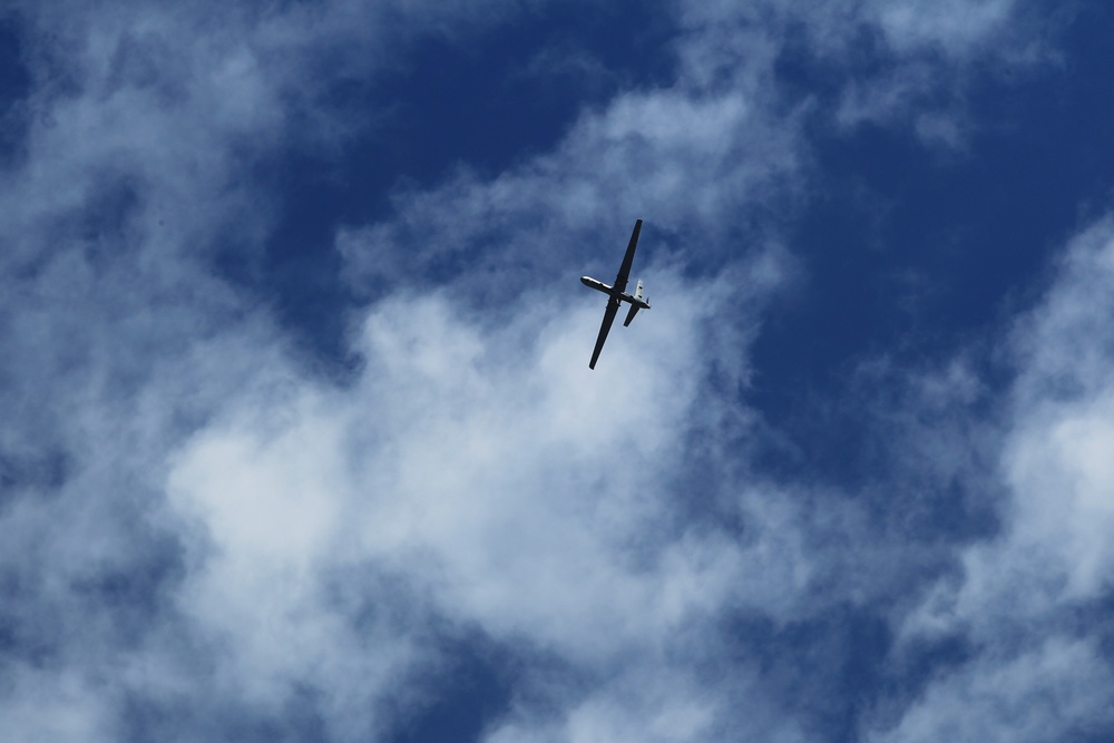 MQ-9 makes first touch and go at March ARB