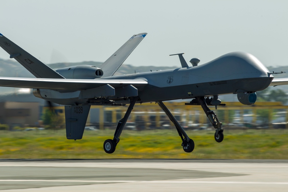 MQ-9 touch and go