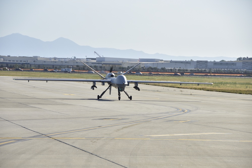 MQ-9 Reaper makes historic landing