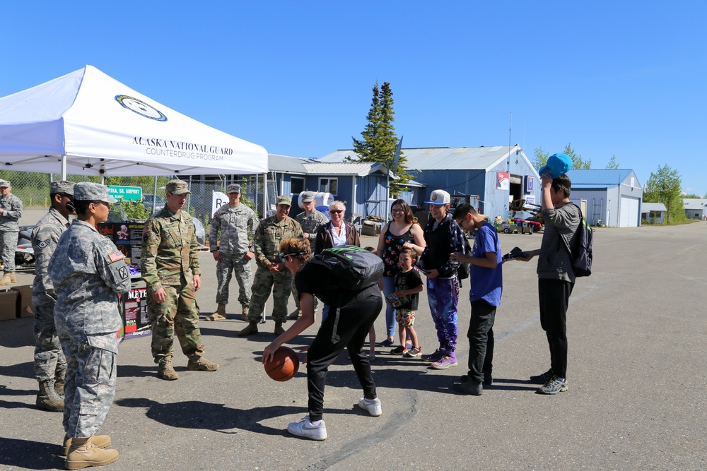 Service members provide outreach efforts, interact with rural Alaskan community