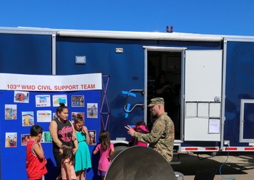 Service members provide outreach efforts, interact with rural Alaskan community
