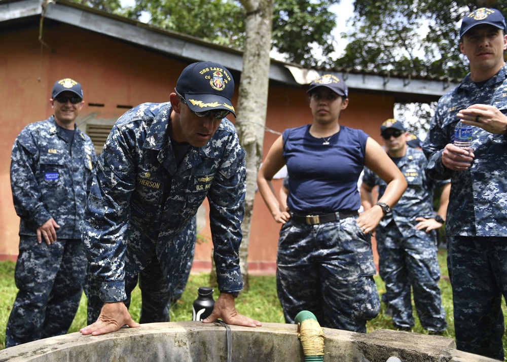 USS Lake Erie (CG 70) Crew assists in Sri Lanka