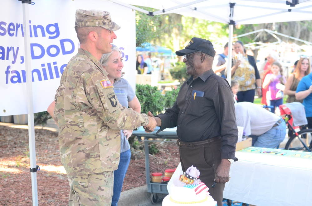 Hinesville Farmers Market Army Birthday Celebration