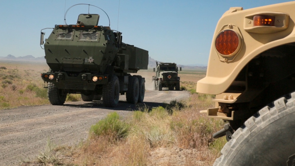 Marines with Battery D, 2nd Battalion, 14th Marines Regiment Conduct Live Fire Annual Training