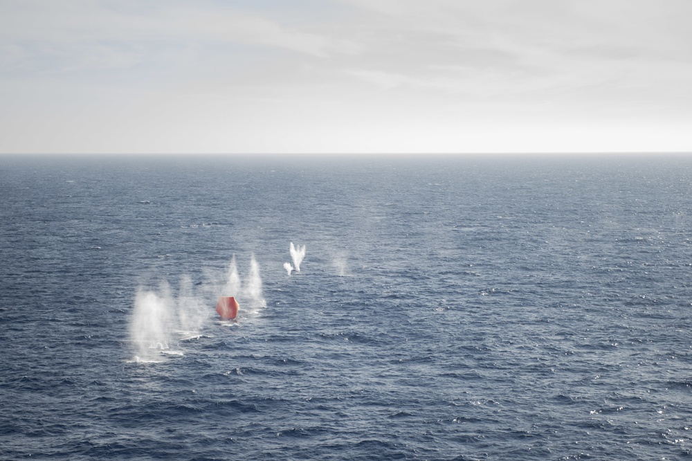 USS Bonhomme Richard Conducts Live Fire Exercise