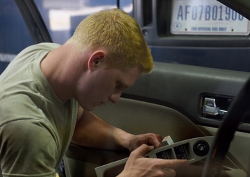 Vehicle maintainers keep base driving smoothly