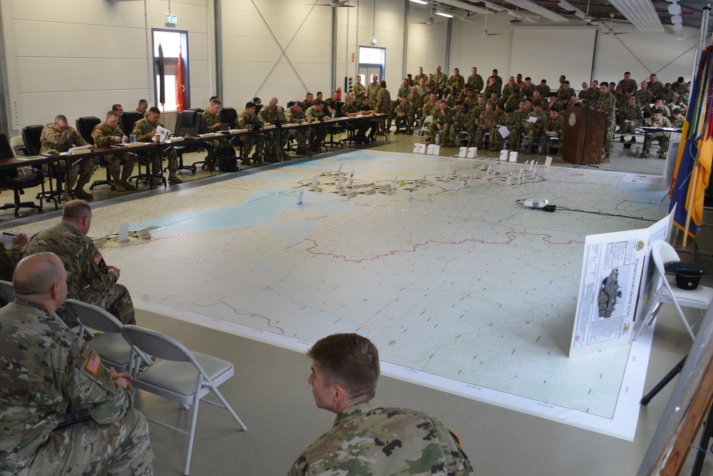 2CR Rehearsal of Concept Drill for exercise Saber Guardian 17
