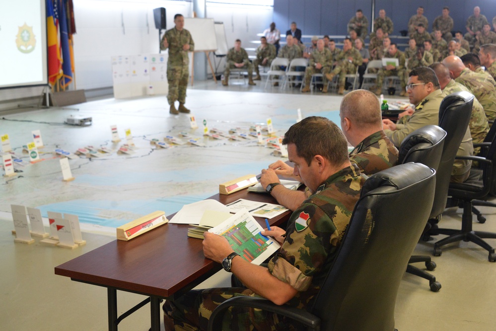 2CR Rehearsal of Concept Drill for exercise Saber Guardian 17
