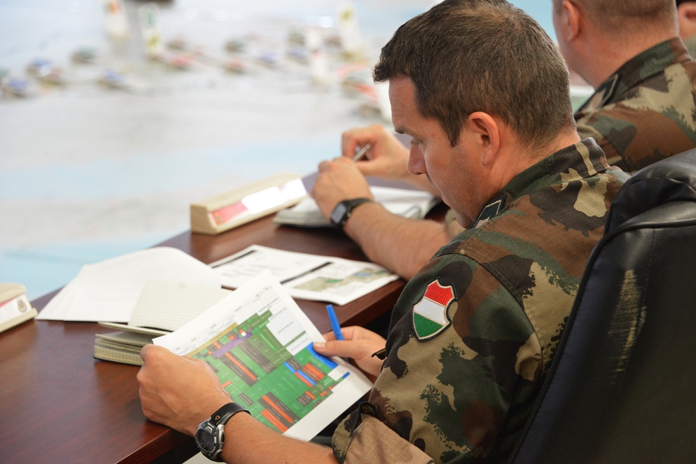 2CR Rehearsal of Concept Drill for exercise Saber Guardian 17
