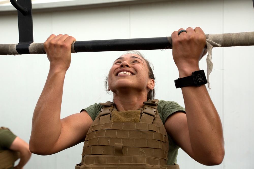 SPMAGTF-CR-AF Marines Commemorate Memorial Day with "Murph" Challenge