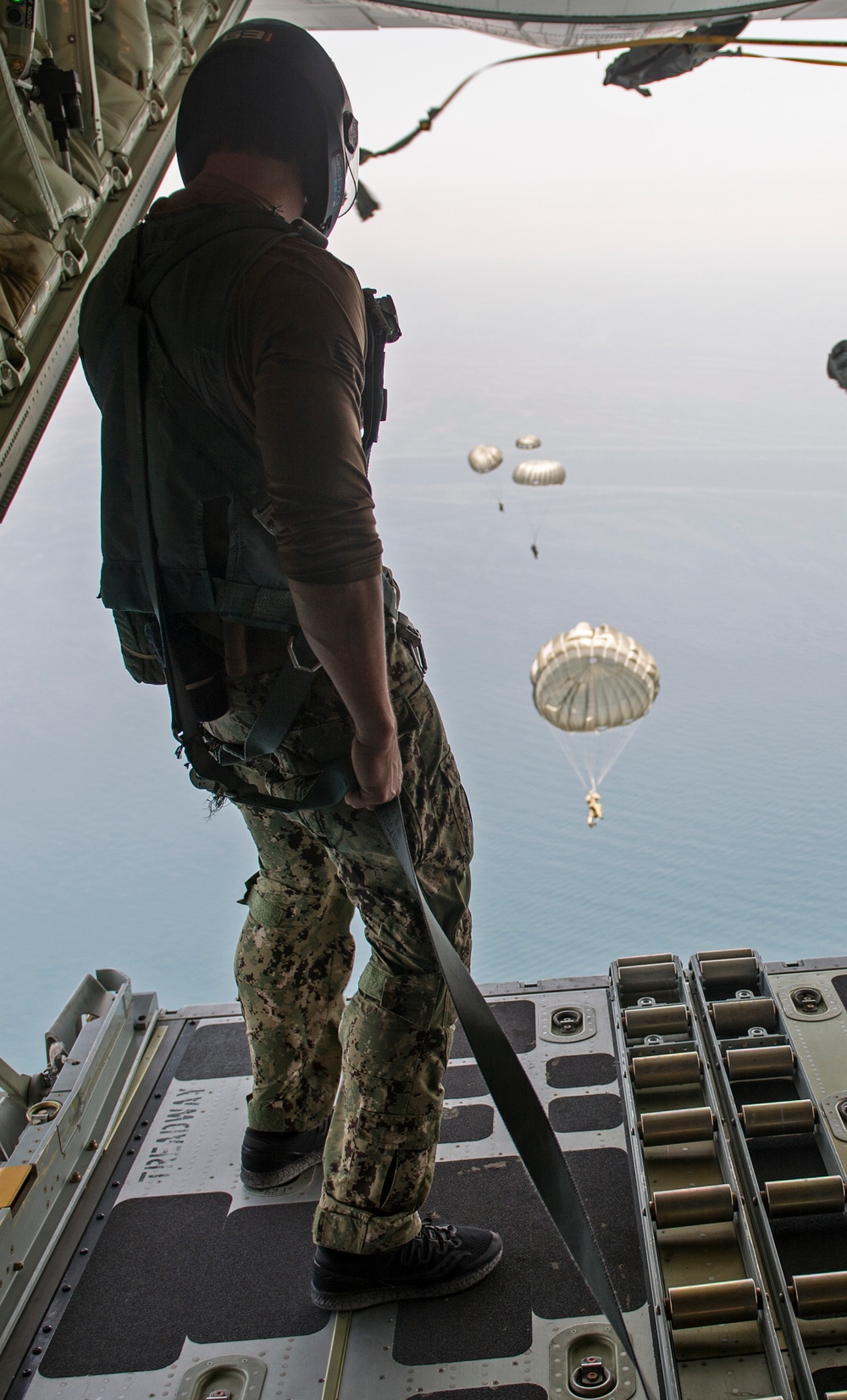 TG 56.1 Conducts A Static Line Jump