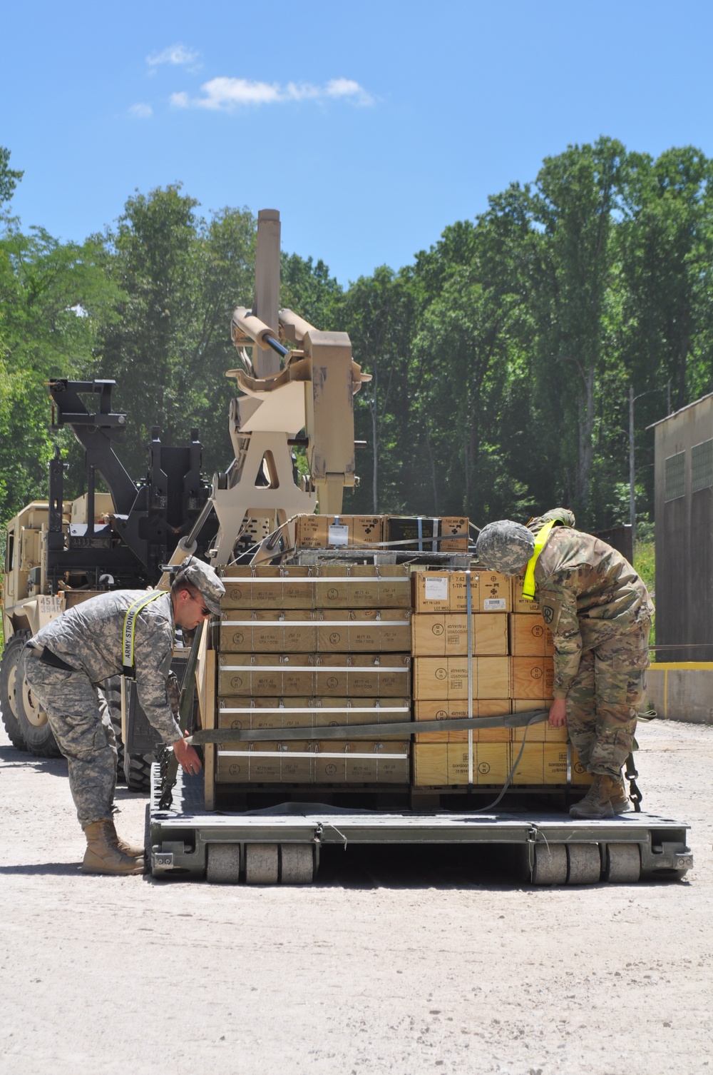 Crane Army Hosts 295th Ordnance Company for Annual Training
