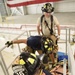 Maintainers and fire fighters team up for extraction exercise