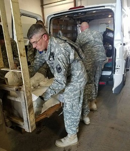NY Guard respondes to Lake Ontario flooding.