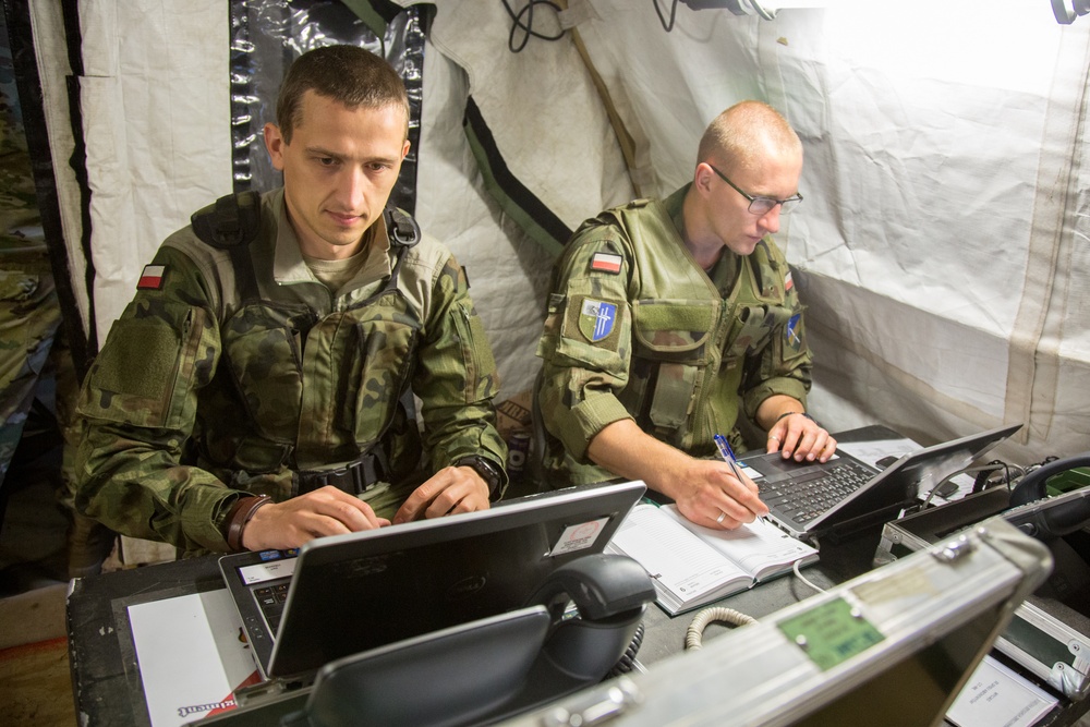 Saber Strike 2017 - Field Training Begins