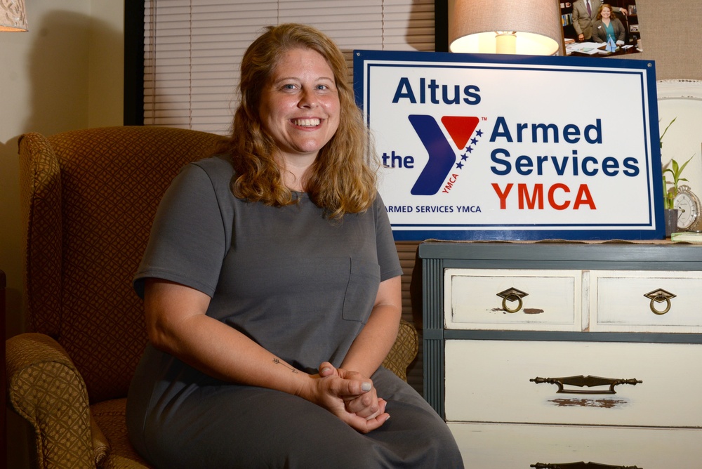 Young Airman, there’s no need to feel down; Armed Services YMCA