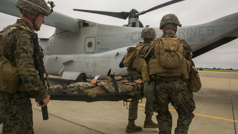 15th MEU conducts non-combatant evacuation and mass casualty drill