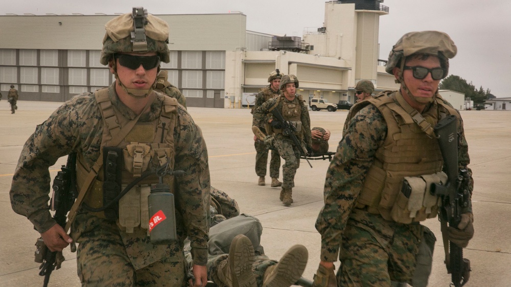 15th MEU conducts non-combatant evacuation and mass casualty drill