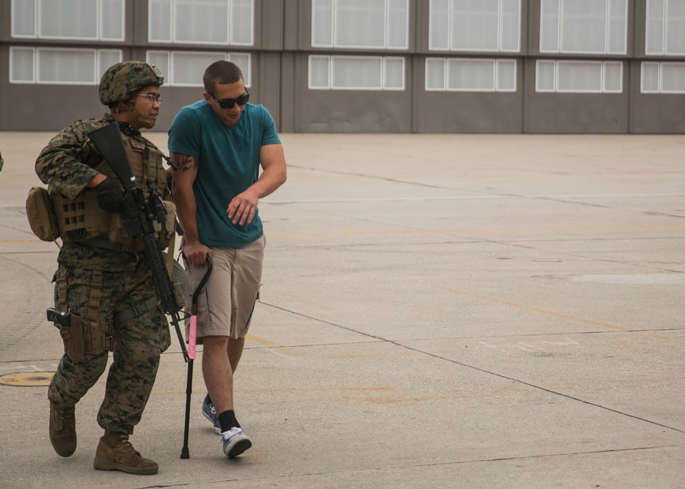 15th MEU conducts non-combatant evacuation and mass casualty drill