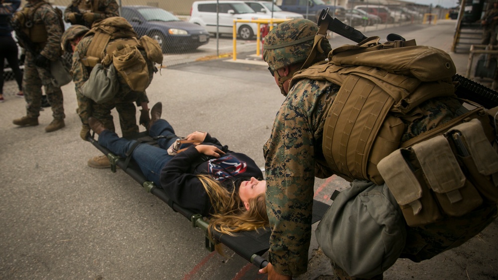 15th MEU conducts non-combatant evacuation and mass casualty drill