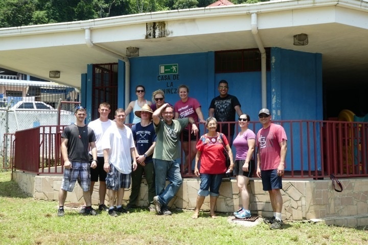 USCGC Active crew volunteer in Costa Rica