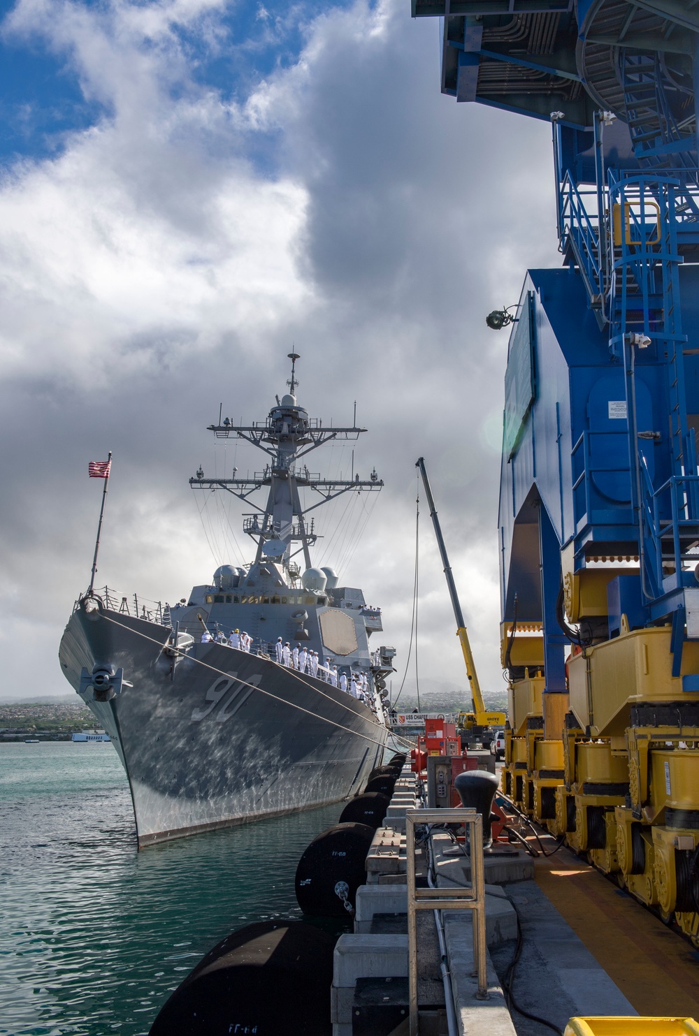 USS Chafee departs for Western Pacific Deployment