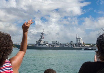 USS Chafee departs for Western Pacific Deployment