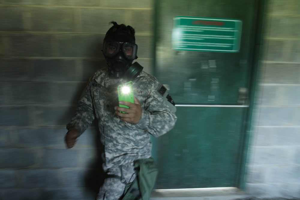 Pa. Soldiers use gas mask training to build trust