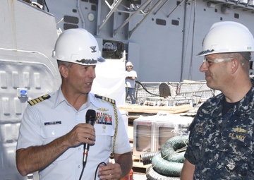 USS Spruance and HSM 49 Receive Coast Guard Meritorious Team Commendation