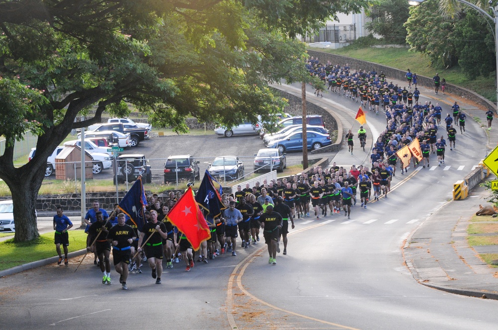 USARPAC kicks off Army birthday commemoration with fun run, wellness fair